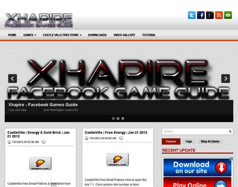 Xhapire.com thumbnail
