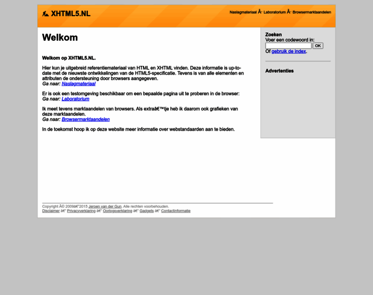 Xhtml5.nl thumbnail