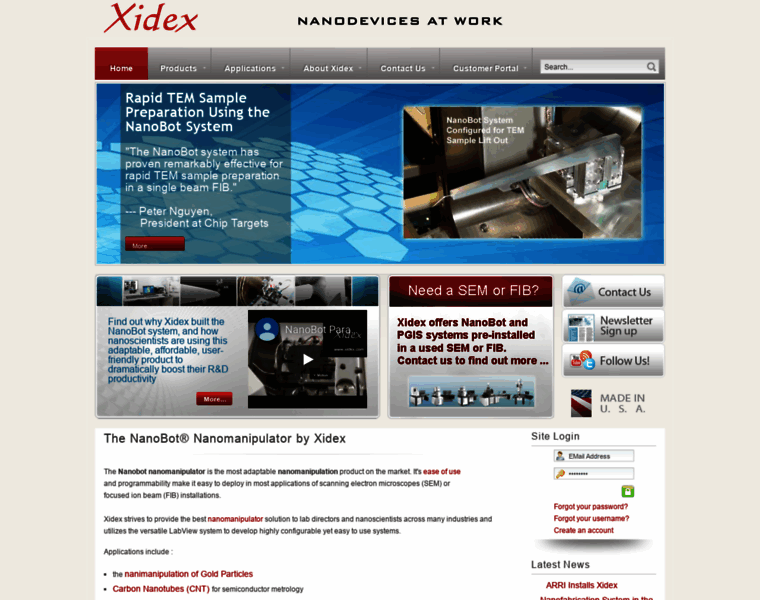 Xidex.com thumbnail