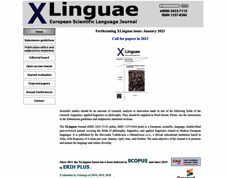 Xlinguae.eu thumbnail
