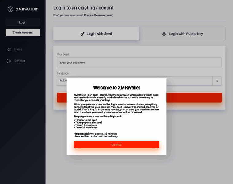 Xmrwallet.app thumbnail