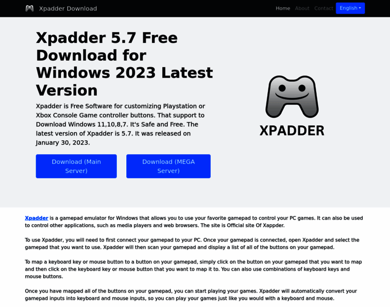 Xpadder.org thumbnail
