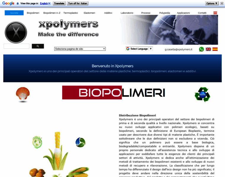 Xpolymers.it thumbnail