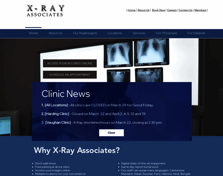 Xrayassociates.org thumbnail Xrayassociates.org thumbnail