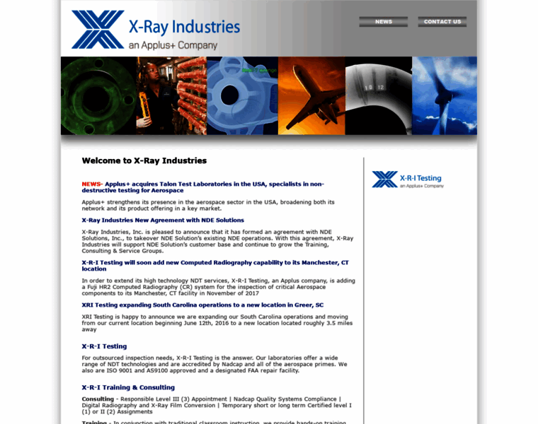 Xrayindustries.com thumbnail