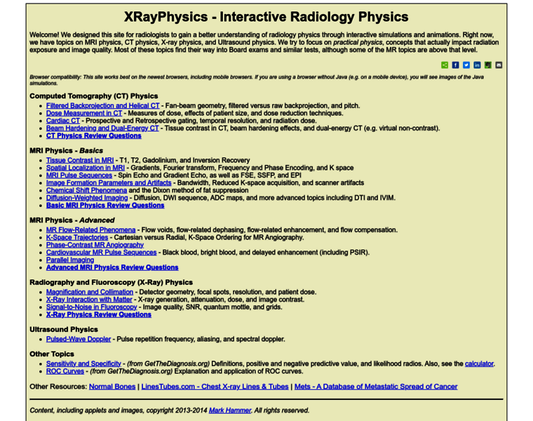 Xrayphysics.com thumbnail