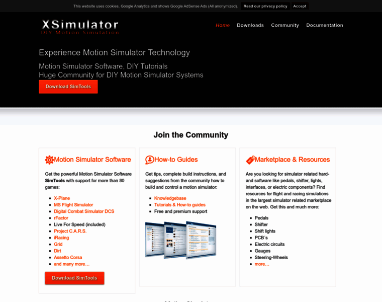 Xsimulator.net thumbnail