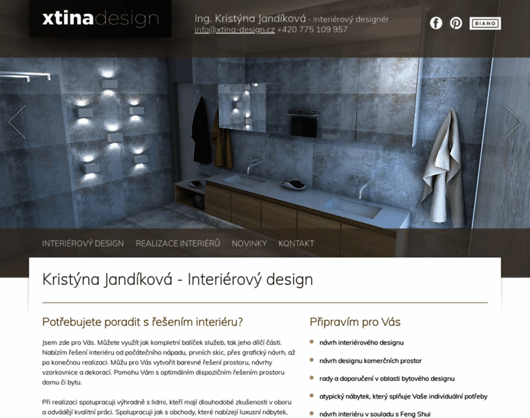 Xtina-design.cz thumbnail
