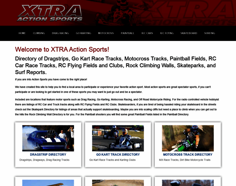 Xtraactionsports.com thumbnail