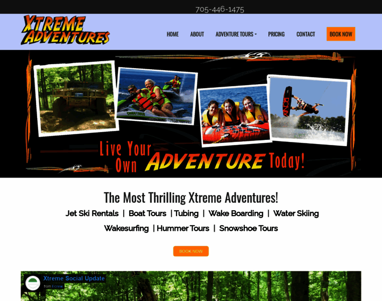 Xtremeadventures.ca thumbnail
