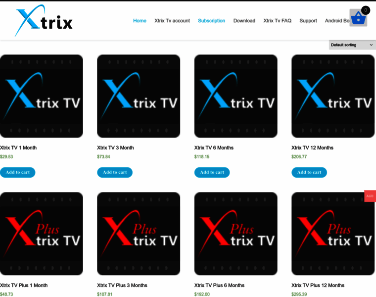 Xtrix.com.au thumbnail
