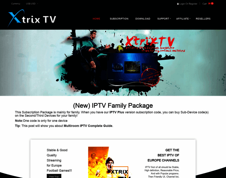 Xtrixtv.com thumbnail