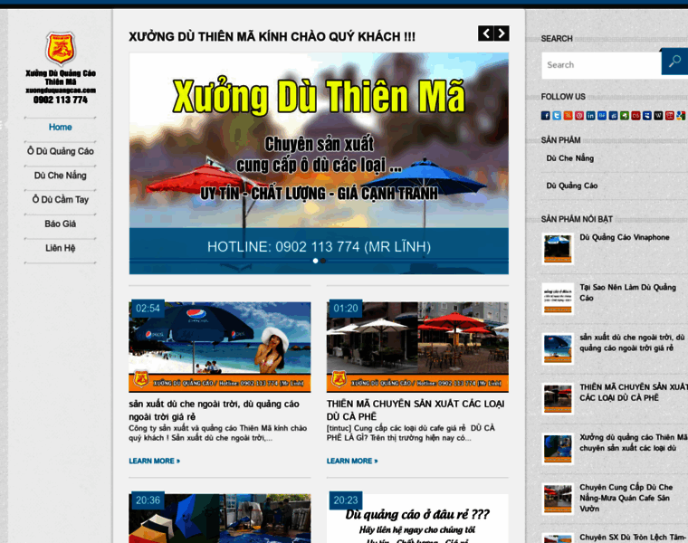Xuongduquangcao.com thumbnail