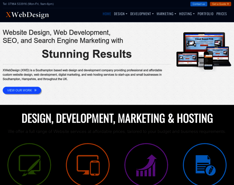 Xwebdesign.co.uk thumbnail