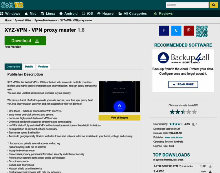 Xyz-vpn-free-vpn-proxy-master.soft112.com thumbnail