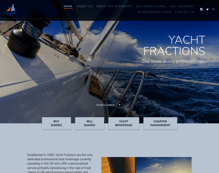Yacht-fractions.co.uk thumbnail