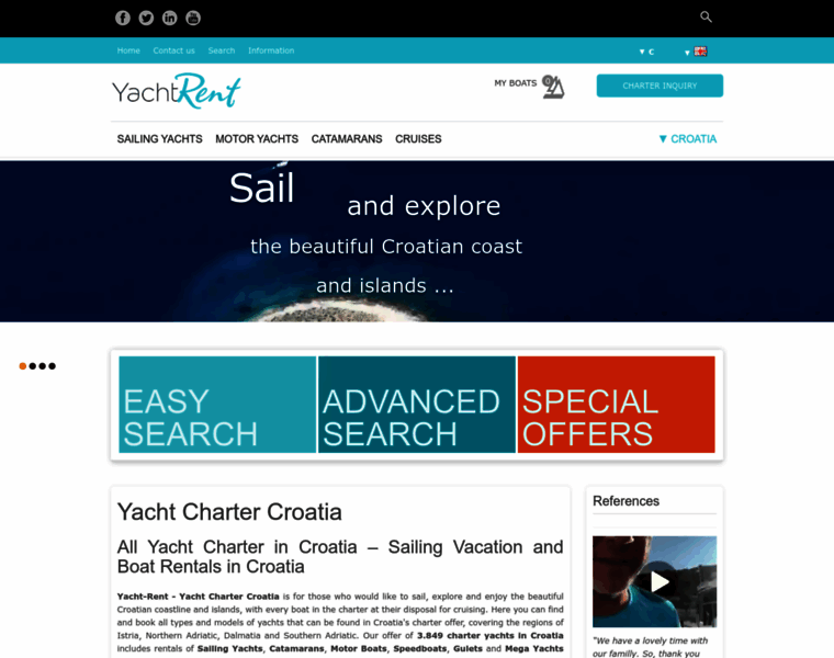 Yacht-rent.com thumbnail