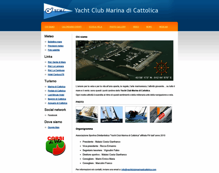 Yachtclubmarinadicattolica.com thumbnail
