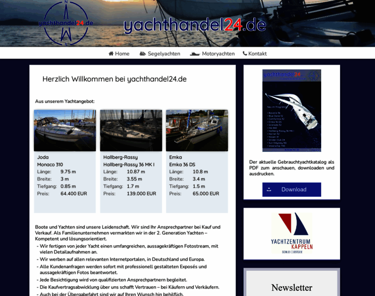 Yachthandel24.de thumbnail