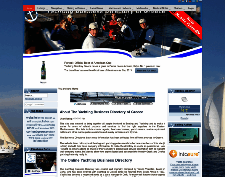 Yachtingdirectorygreece.com thumbnail