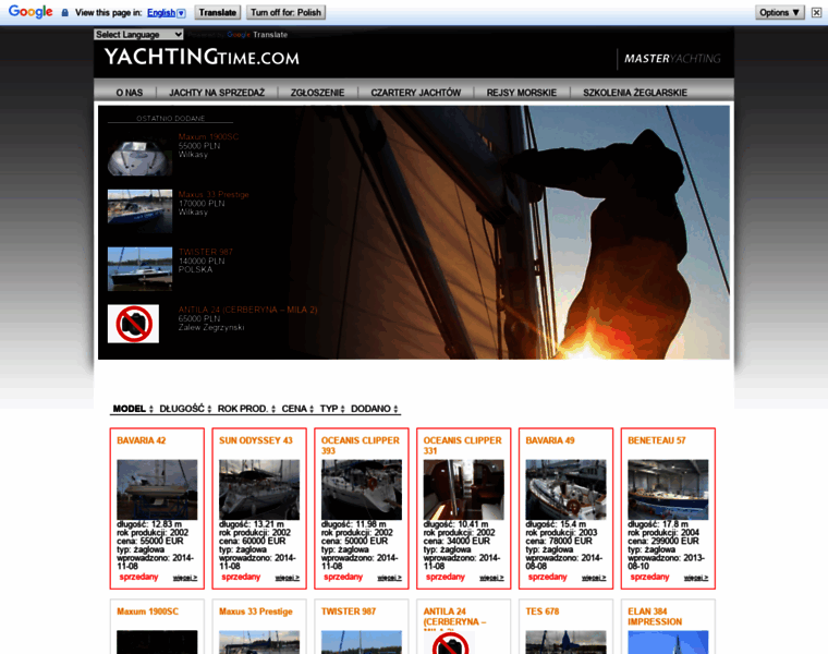 Yachtingtime.com thumbnail