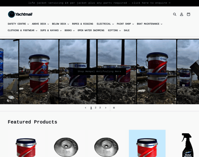 Yachtmailchandlery.com thumbnail