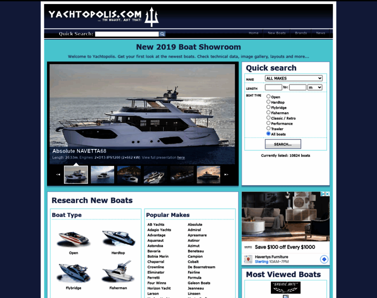 Yachtopolis.com thumbnail