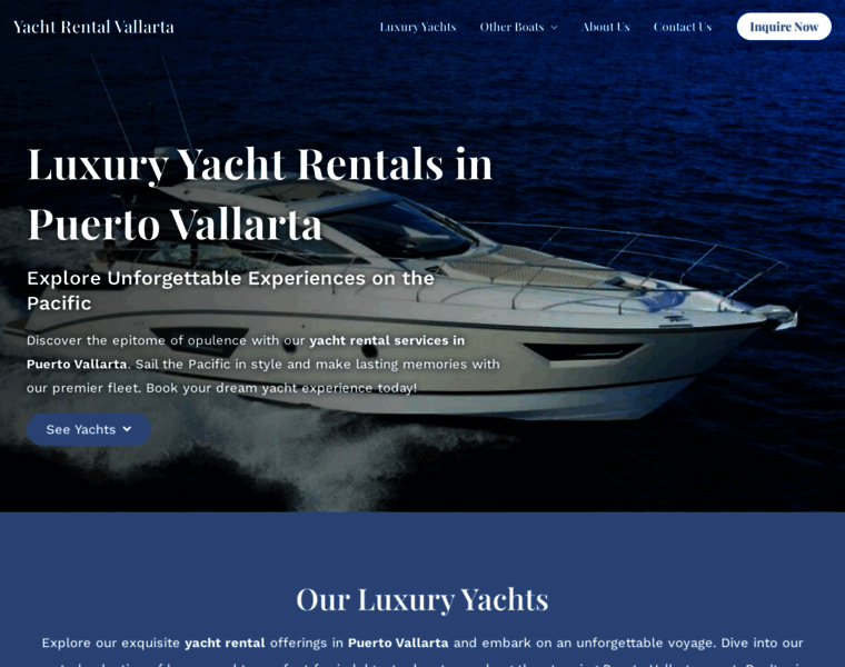 Yachtrentalvallarta.com thumbnail