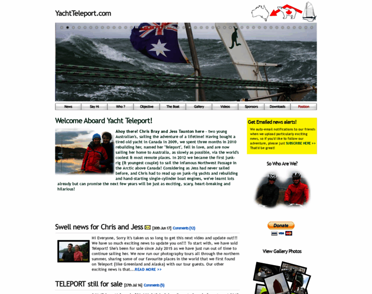 Yachtteleport.com thumbnail