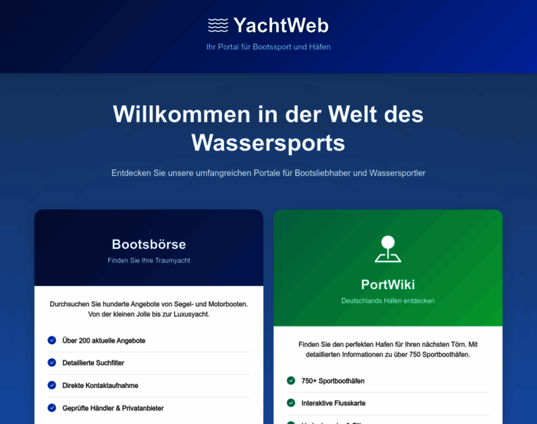 Yachtweb.de thumbnail