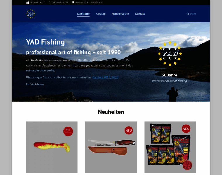 Yad-fishing.com thumbnail