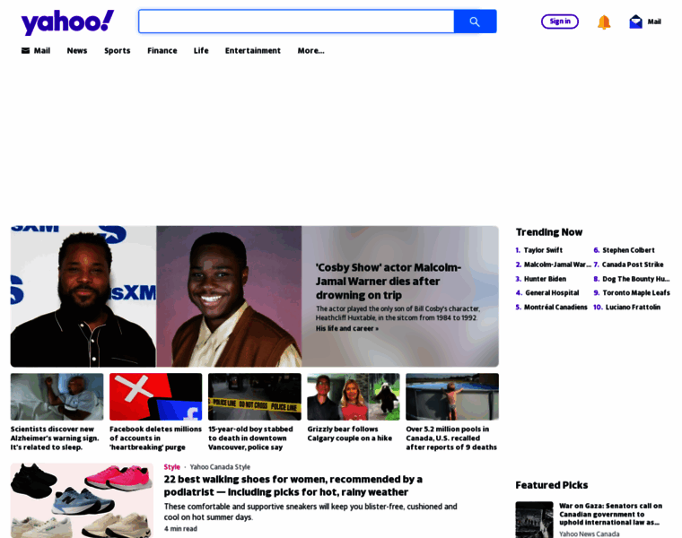 Yahoo.ca thumbnail Yahoo.ca thumbnail