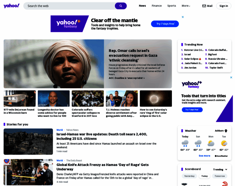 Yahoo.nl thumbnail