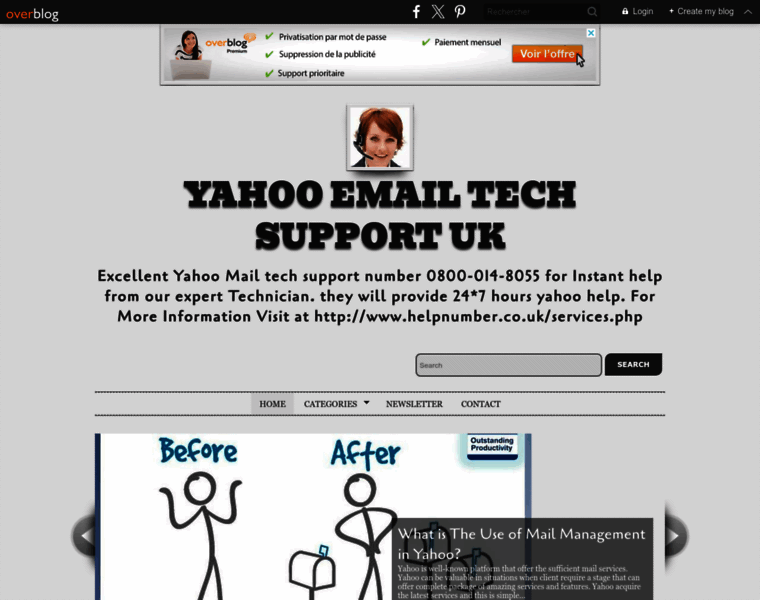 Yahoomailtechsupportuk.over-blog.com thumbnail