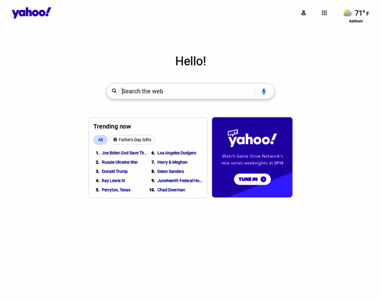 Yahoosearch.com thumbnail