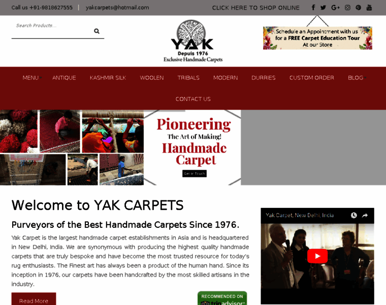 Yakcarpet.com thumbnail