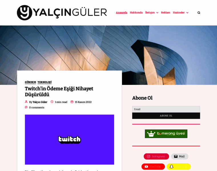 Yalcinguler.net thumbnail