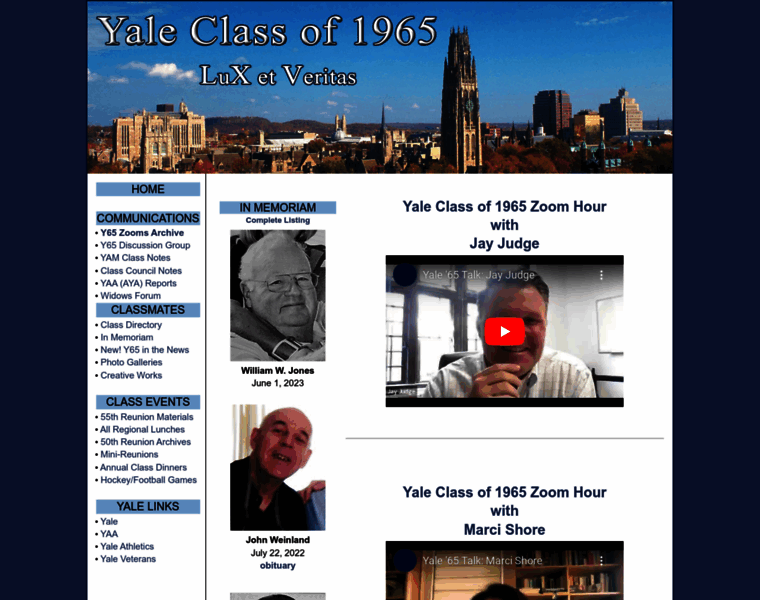 Yale1965.org thumbnail