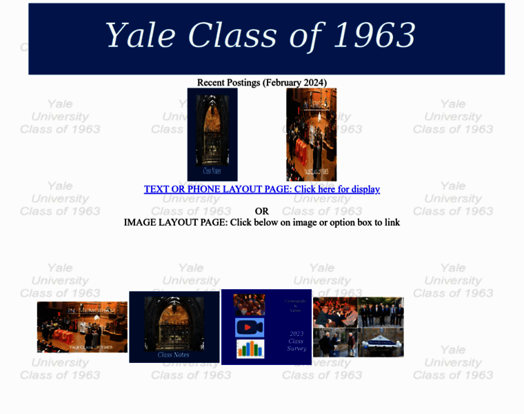 Yale63.org thumbnail