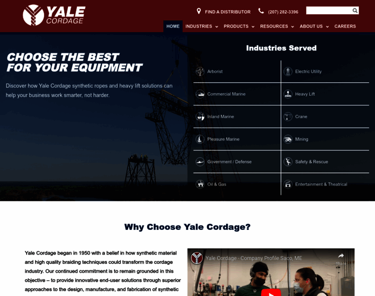 Yalecordage.com thumbnail