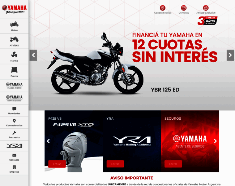 Yamaha-motor.com.ar thumbnail