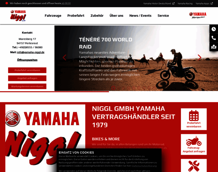 Yamaha-niggl.de thumbnail