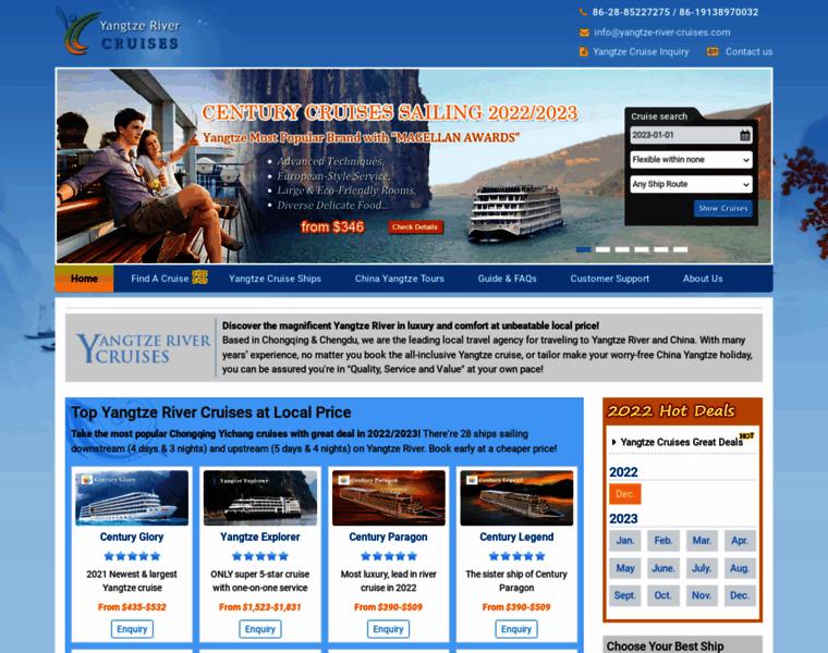 Yangtze-river-cruises.com thumbnail