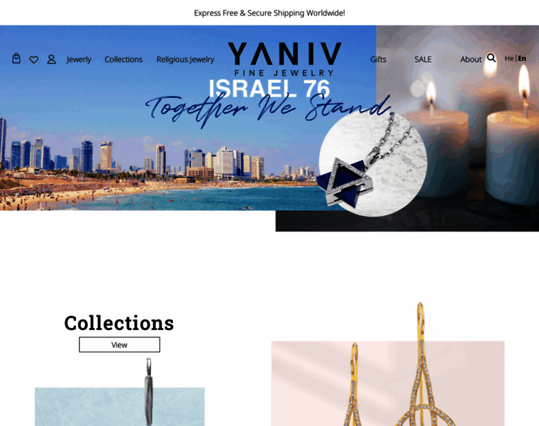 Yanivjewelry.co.il thumbnail