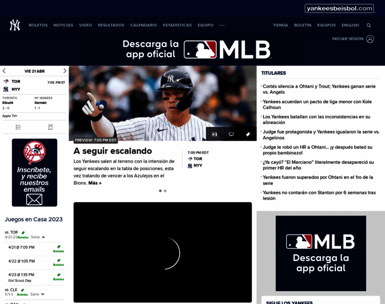 Yankeesbeisbol.com thumbnail