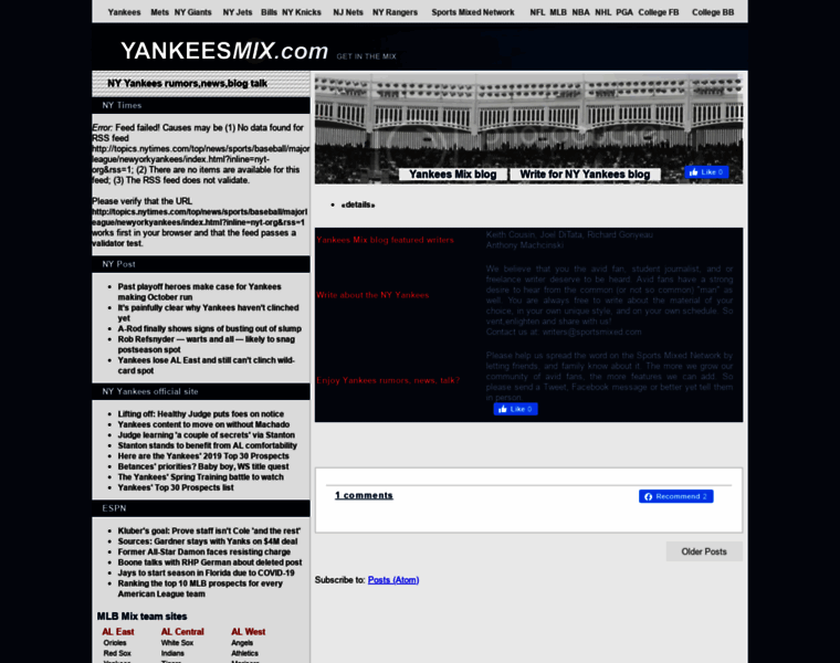 Yankeesmix.com thumbnail