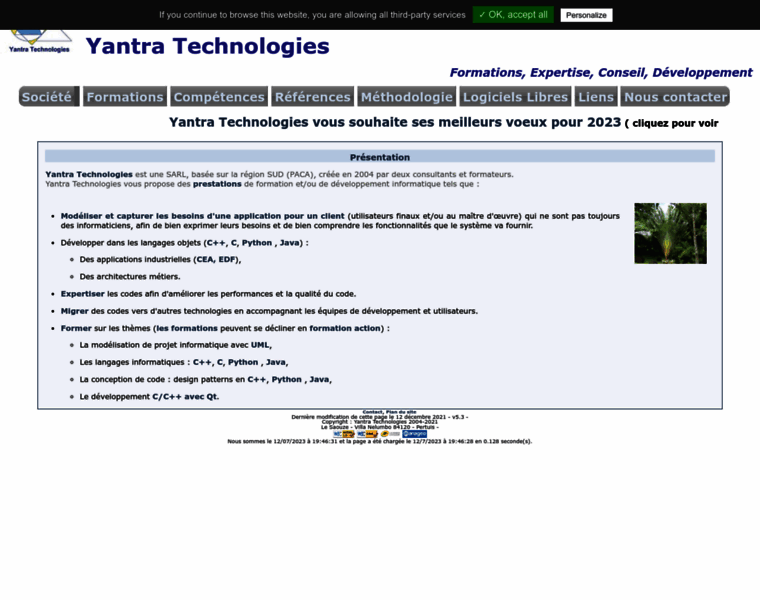 Yantra-technologies.com thumbnail