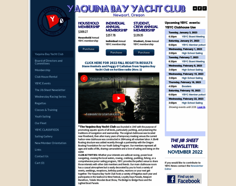 Yaquinabayyachtclub.org thumbnail