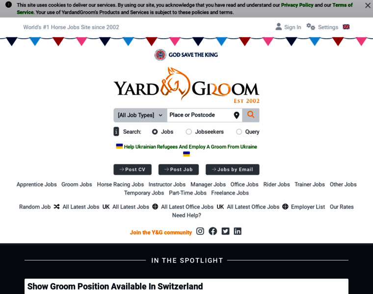 Yardandgroom.co.uk thumbnail