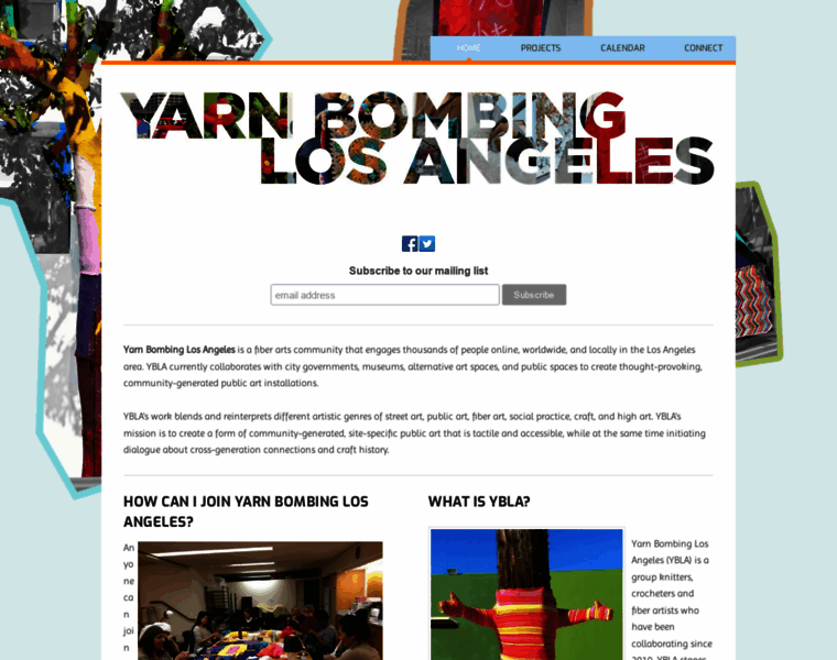 Yarnbombinglosangeles.com thumbnail